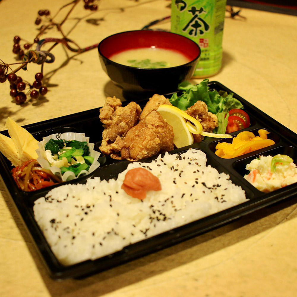 鶏の竜田揚げ弁当